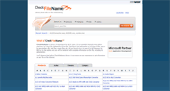 Desktop Screenshot of checkfilename.com